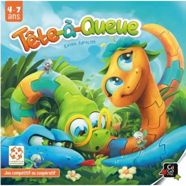 Tête-queue - Gigamic - Jeu de société enfant - Lifestyle