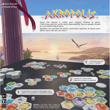 Akropolis - Jeux de société - Gigamic