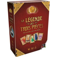 La légende des trois pièces jeu coopératif - Gigamic