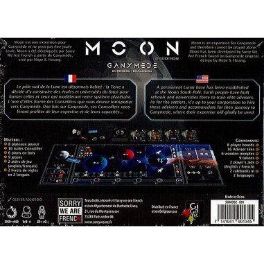 Moon - Ganymède Extension - Jeux de société - Sorry We Are French
