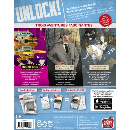 Unlock! Heroic Adventures - Jeu de société - Space Cowboys