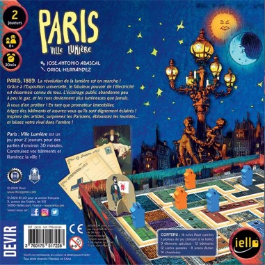 Paris: Ville Lumière - Jeux de société - Iello