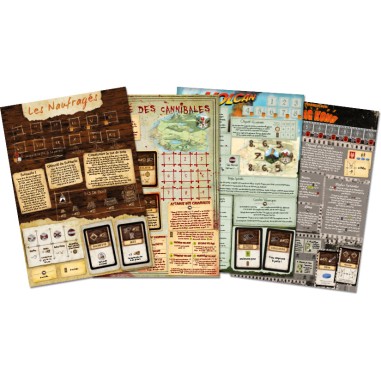 Robinson Crusoé : Aventures sur l'île maudite - Jeux de société - Edge