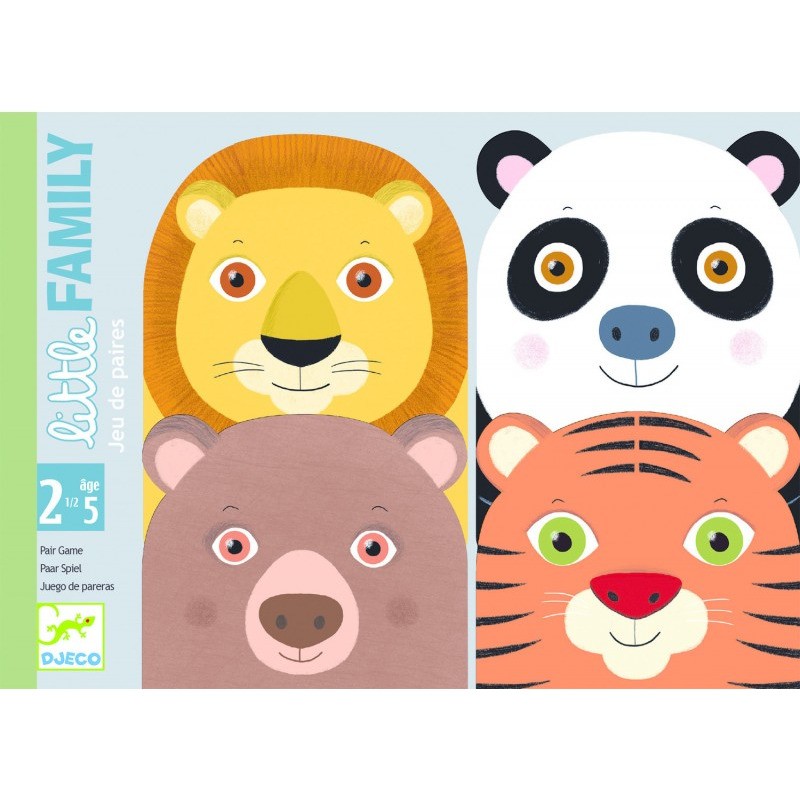 Jeu Little Family Jeu des petits De 2 à 5 ans Djeco