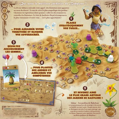 Ishtar - Les Jardins de Babylone - Jeu de StratégieEsprit Jeu - Iello