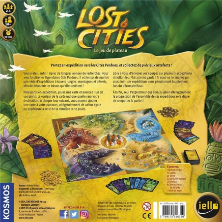 Lost Cities - Jeu de Plateau - Un jeu - Iello
