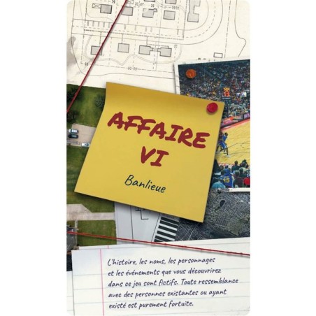 Detective affaire 6 banlieue - jeu de société - Iello