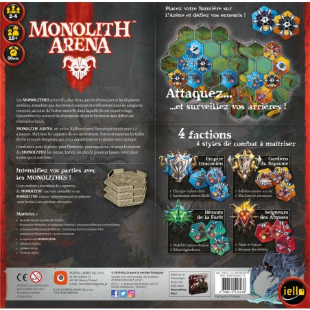 Monolith Arena - Jeu de Plateau - Iello