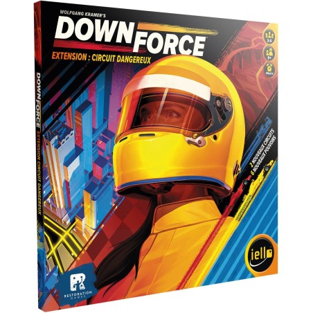 Downforce: Extension Circuit Dangereux - Jeu de société - Iello - Restoration Games