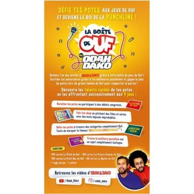 La Boîte de Ouf d'Odah et Dako - / TF1 Game - Jeux de société - Dujardin