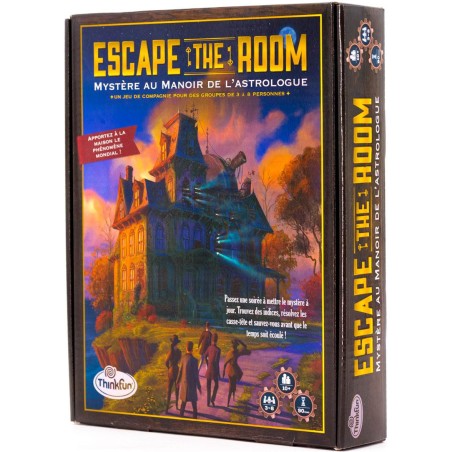 Escape The Room: Mystère au Manoir de l'Astrologue - Jeu de société - Thinkfun