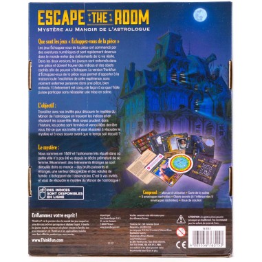 Escape The Room: Mystère au Manoir de l'Astrologue - Jeu de société - Thinkfun