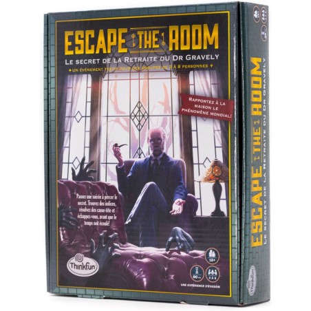 Escape The Room: Le Secret de la Retraite du Dr Gravely - Jeu de société - Thinkfun