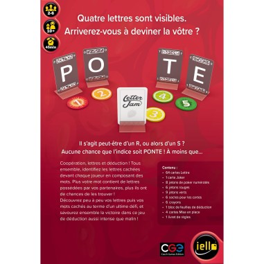 Letter Jam - Jeu de Déduction - Iello