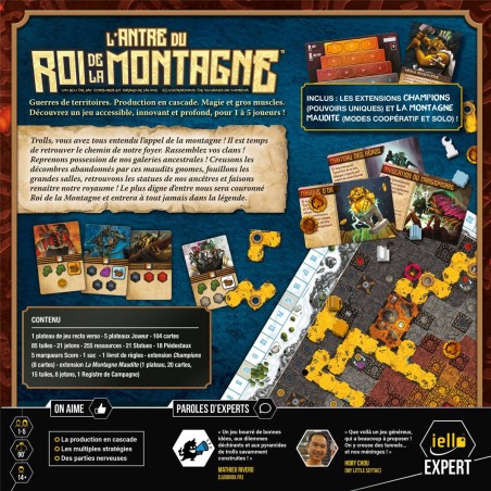 L'Antre du Roi de la Montagne - Jeux de société - Iello