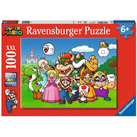 Puzzle Super Mario Fun - 100 pcs Xxl - Un jeu - Ravensburger