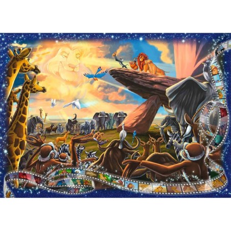 Puzzle 1000 pièces : disney collector's edition : le roi lion - Ravensburger
