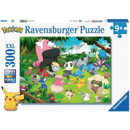 Puzzle 300 pièces xxl : pokémon sauvages - Ravensburger