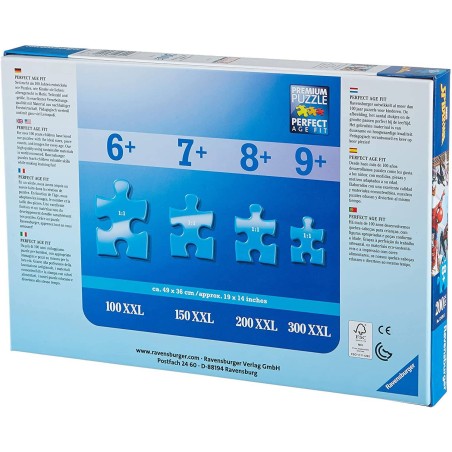 Puzzle 300 pièces xxl : pokémon sauvages - Ravensburger