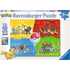 Puzzle Pokémon : Les Différents Types de Pokémon - 150 pièces Xxl - Ravensburger