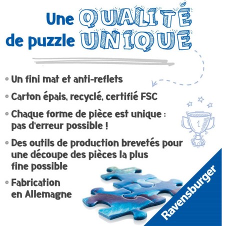 Puzzle 1000 pièces : les plus beaux thèmes disney - Ravensburger