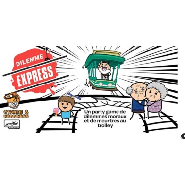 Dilemme Express - Le Jeu de Cartes - Jeux de société - Lucky Duck Games