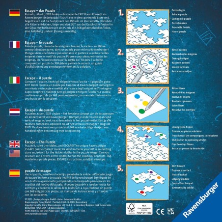 Escape Puzzle Kids La Mission Spatiale - 368 pièces - Puzzle - Ravensburger