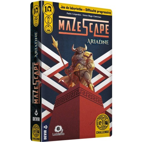 Mazescape - Ariadne - Un jeu de Labyrinthe solitaire - Iello