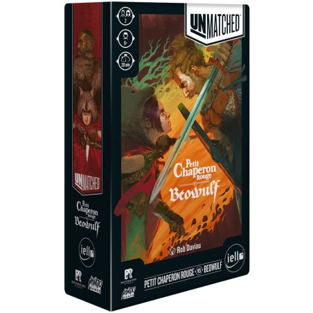 Unmatched: Petit Chaperon Rouge vs Beowulf - Jeux de société - Iello