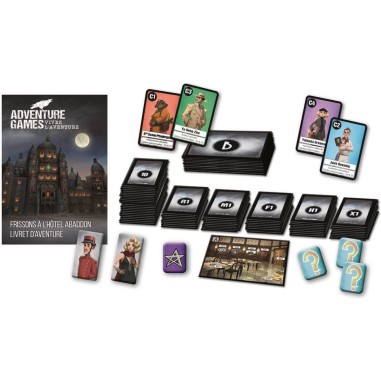 Adventure Games - Frissons à l'Hôtel Abaddon - Jeux de société - Iello