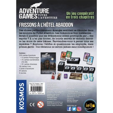 Adventure Games - Frissons à l'Hôtel Abaddon - Jeux de société - Iello