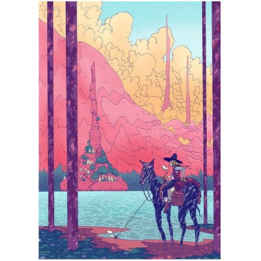 Puzzle Universe 1000 pcs - Fargues - Un jeu - Iello