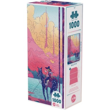 Puzzle Universe 1000 pcs - Fargues - Un jeu - Iello