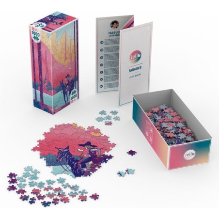 Puzzle Universe 1000 pcs - Fargues - Un jeu - Iello