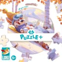 Puzzle fait de la luge - 70 pièces - Iello