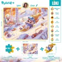 Puzzle fait de la luge - 70 pièces - Iello