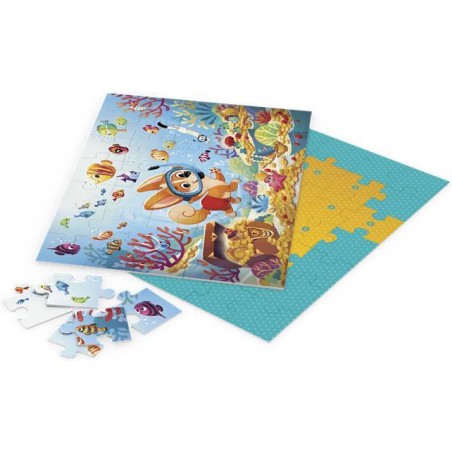 Puzzle + - Loki fait de la Plongée - Loki - Jeux enfants - Iello