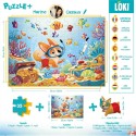 Puzzle 35 pièces Loki fait de la plongée - Iello