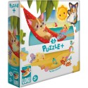 Loki - Puzzle+ : Loki à la Plage - 12 Pcs - Iello