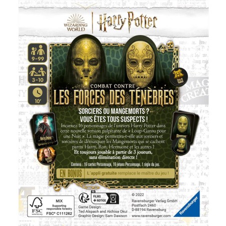 Loup Garou pour une nuit Harry Potter - Jeux de société - Ravensburger