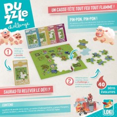 Puzzle Challenge : Pompiers à la rescousse - Jeux de société - Iello 2