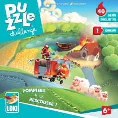Puzzle Challenge Pompiers à la rescousse - Loki - Iello
