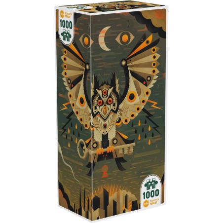 Puzzle Universe 1000 pcs - City Owl - Un jeu - Iello
