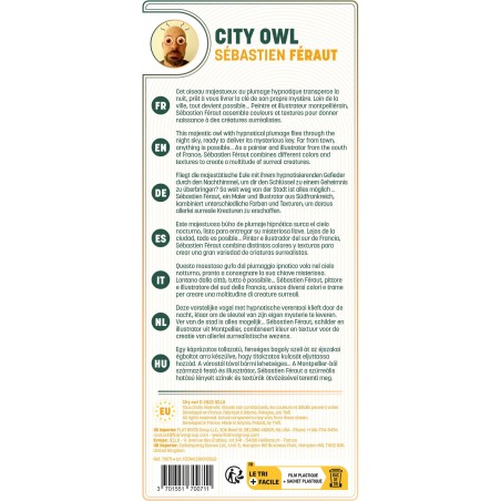 Puzzle Universe 1000 pcs - City Owl - Un jeu - Iello