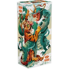 Puzzle Universe 1000 pcs - The Tiger & The Dragon - Iello