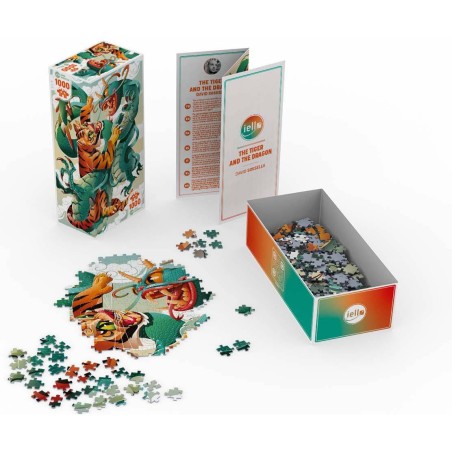 Puzzle Universe 1000 pcs - The Tiger & The Dragon - Iello