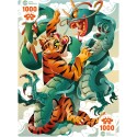 Puzzle Universe The Tiger and the Dragon - 1000 pièces - Iello