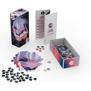 Puzzle Universe 1000 pcs - Dragon After Meal - Iello
