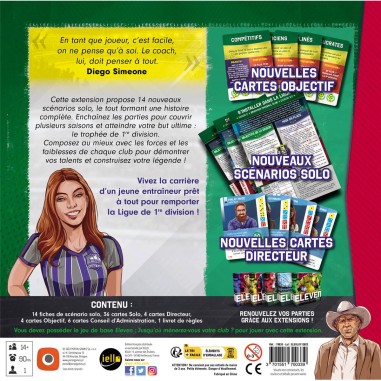 Extension Campagne Solo - Eleven - Un jeu - Iello
