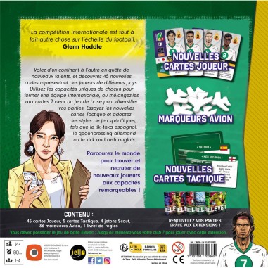 Eleven : Joueurs Internationaux - Extension - Jeux de société - Iello